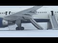 Passengers exit Delta jet after takeoff aborted due to engine problem