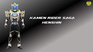 Kamen Rider Kiva Saga Henshin