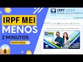 Macete simples pra declarar irpf do mei 2024  voc no vai pagar p fazer seu imposto de renda mais