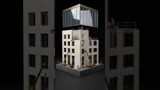 🏠 Watch A Luxury Home Build Itself In Seconds #construction #home #building