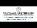 HCA LEAGUE 2026 - 27 B - DIVISION || RAJU CRICKET CLUB v/s MAHADEV || DVLF