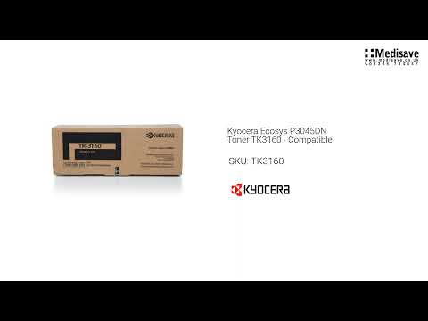 Kyocera Ecosys P3045DN Toner TK3160 Compatible TK3160
