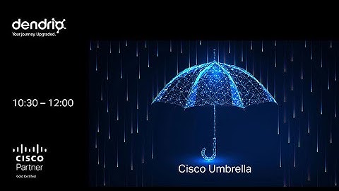 Secure DNS & Internet Gateway – Cisco Umbrella
