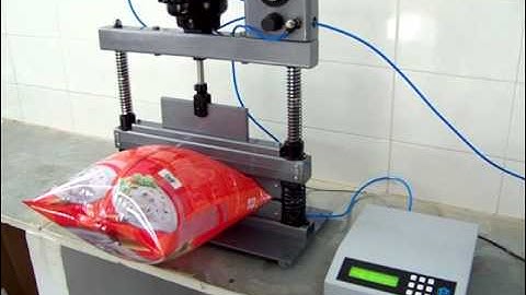 Balloon Burst Tester P312D   Jumbo Pouch   Video