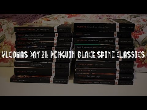 VINTAGE PENGUIN Classics Books Black Spines , set of 4