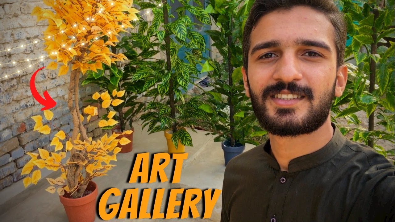 VISIT TO THE MINI ART GALLERY🤩✌🏼