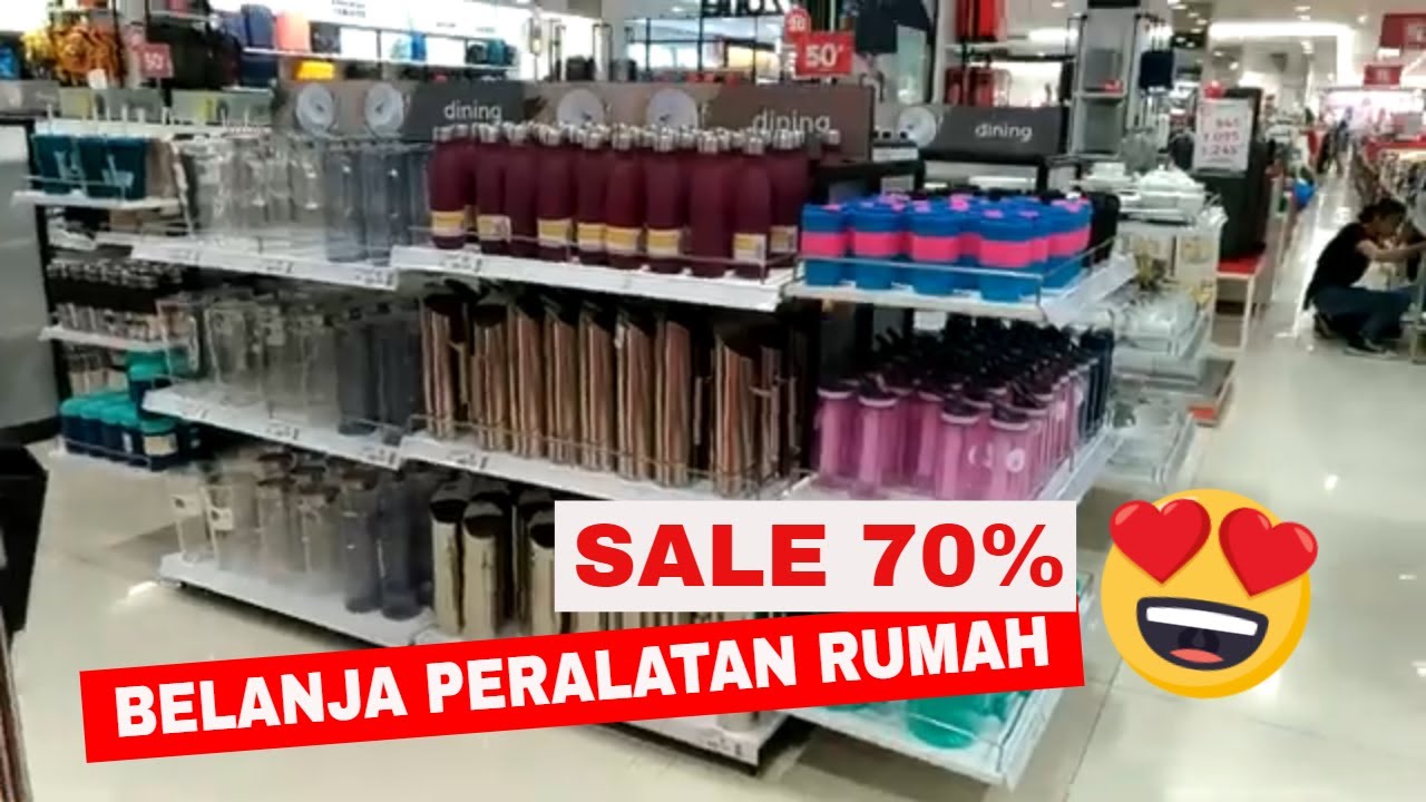 DISKON 70 TOKO PERABOT RUMAH TANGGA  SALE AKHIR TAHUN 