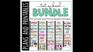 TpT: Mrs Plemons Kindergarten: Totschool Bundle