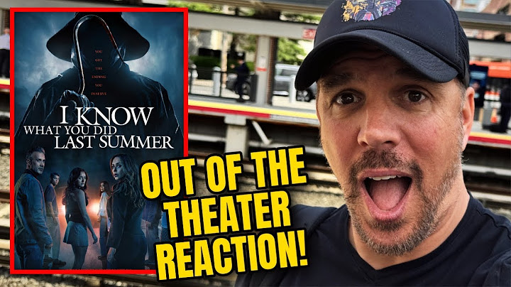 I KNOW WHAT YOU DID LAST SUMMER (2025) | Out Of Theater REACTION!