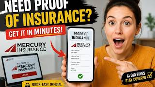 How to get proof of insurance from Mercury Insurance
