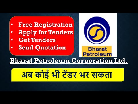 Earn Money Online & Work with Government Company BPCL Tenders | How to Submission BPCL Tenders