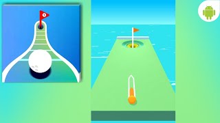 Perfect Golf - Gameplay android Waklthorugh - Satisfying Game Indonesia screenshot 4
