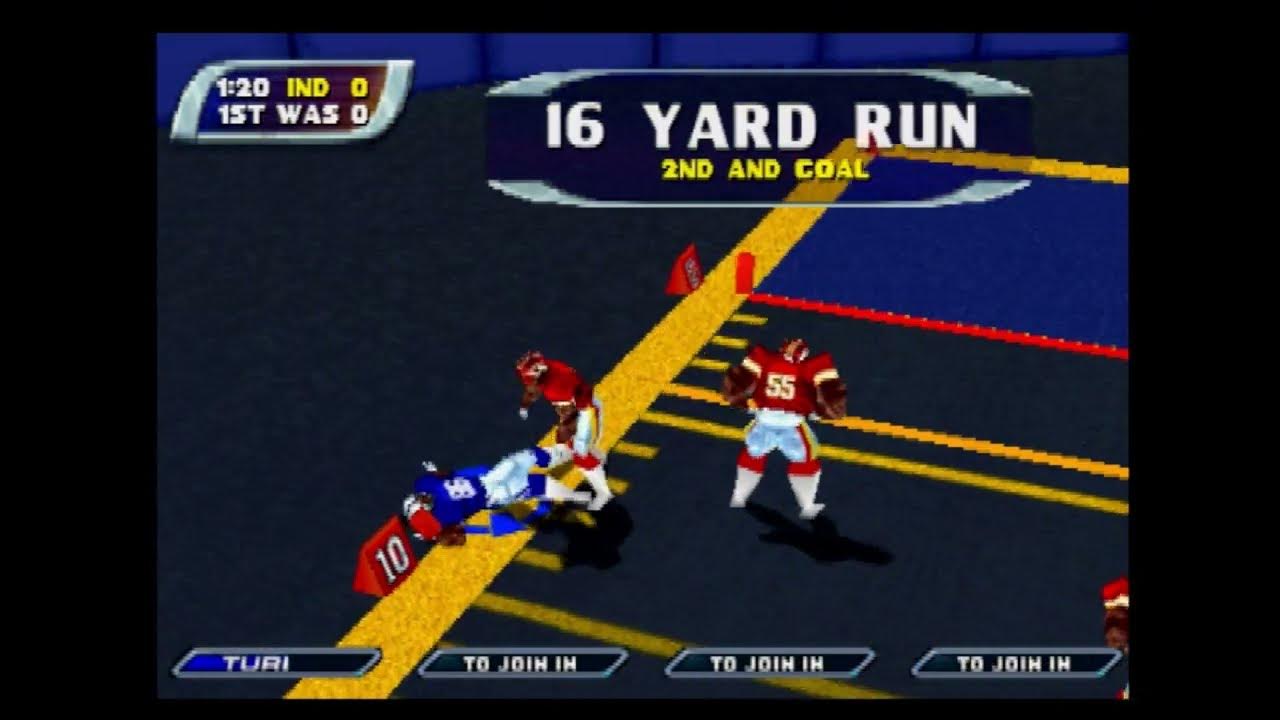 NFL Blitz Special Edition N64 Gameplay [No Commentary] YouTube