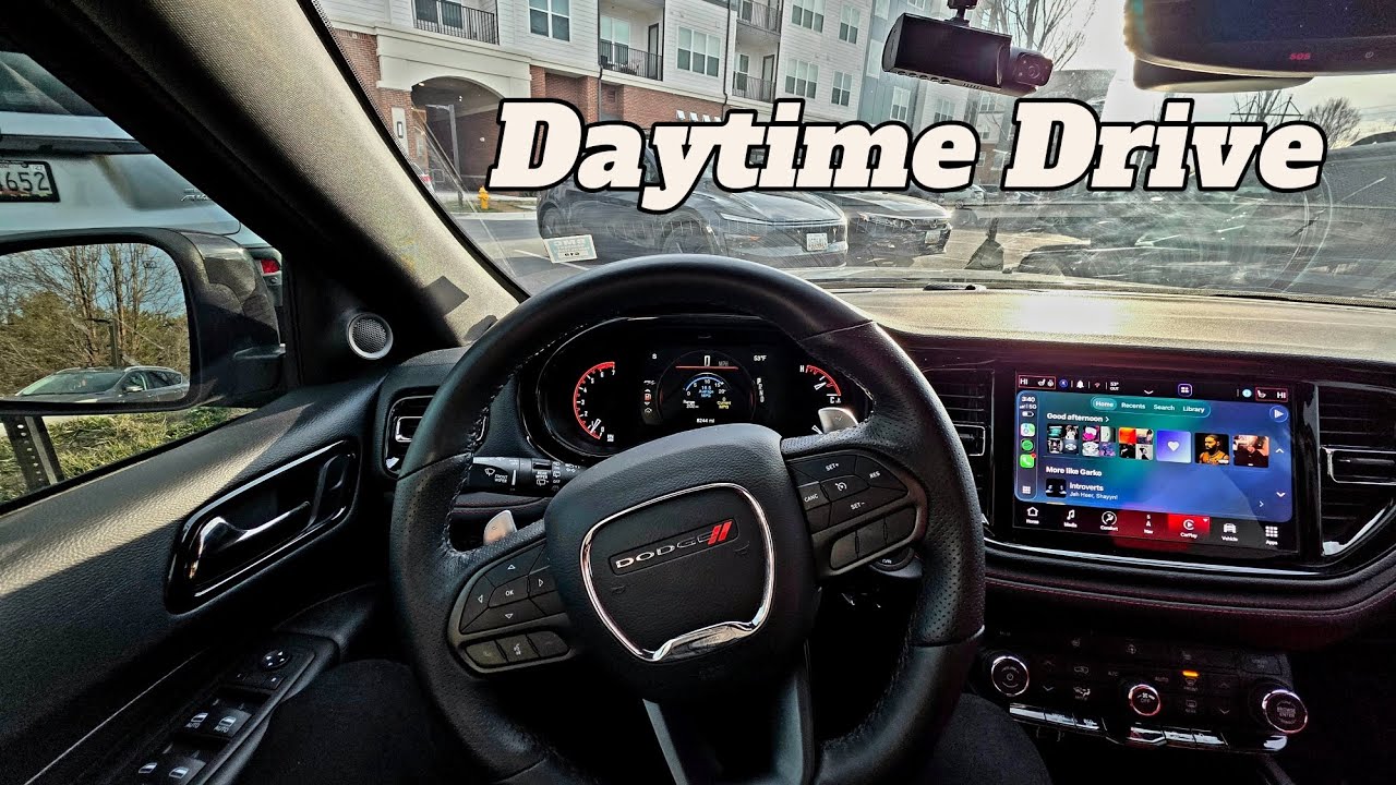 2025 Dodge Durango Rt Morning Drive ( INSANE POV)