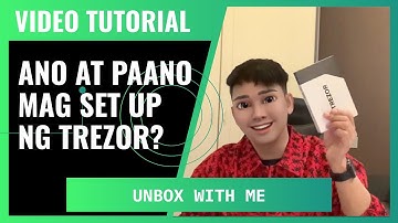 Trezor Wallet 2021 Model ONE & Model T (UNBOXING/SETUP TUTORIAL)