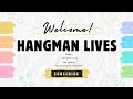 #Hangman 🔴LIVE