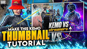 Make This Thumbnail Like Kemo & Synzx In Pscc 🔥 || how to make thumbnail like bixiop,