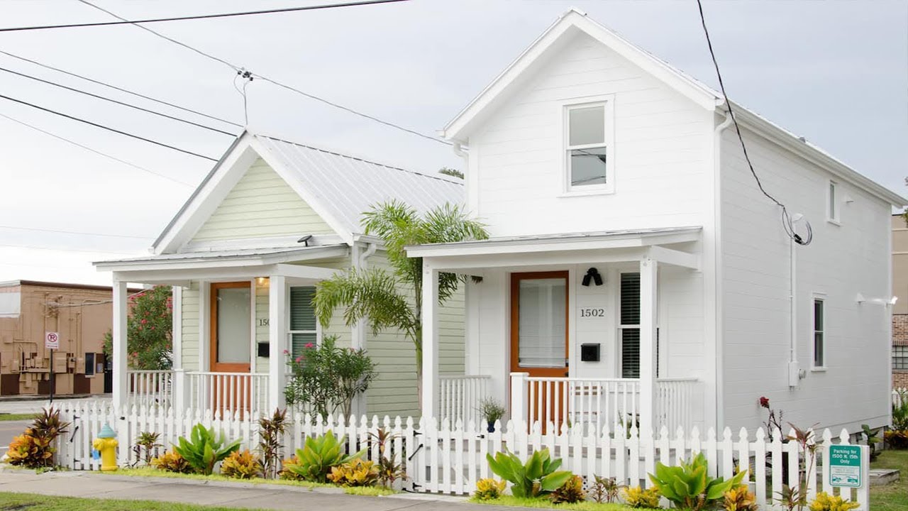 Absolutely Gorgeous TWO Tiny House Sisters in Historic Ybor City