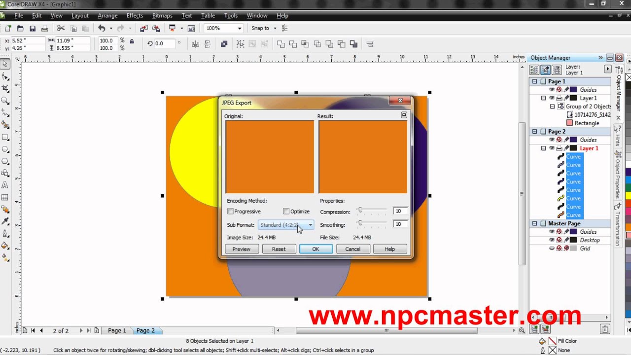 2 How To Save Document CorelDraw X4 Sinhala HD YouTube