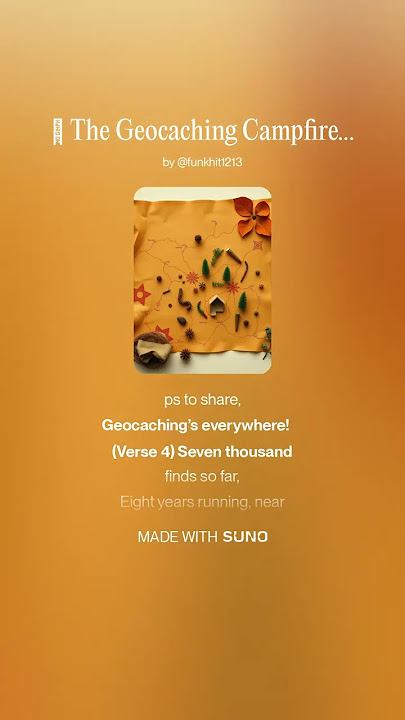 π₯ The Geocaching Campfire Song π₯