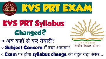 क्या KVS PRT Syllabus change हो गया है| अफवाह या सच| Ankit Baliyan| THE ZORAWAR CLASSES