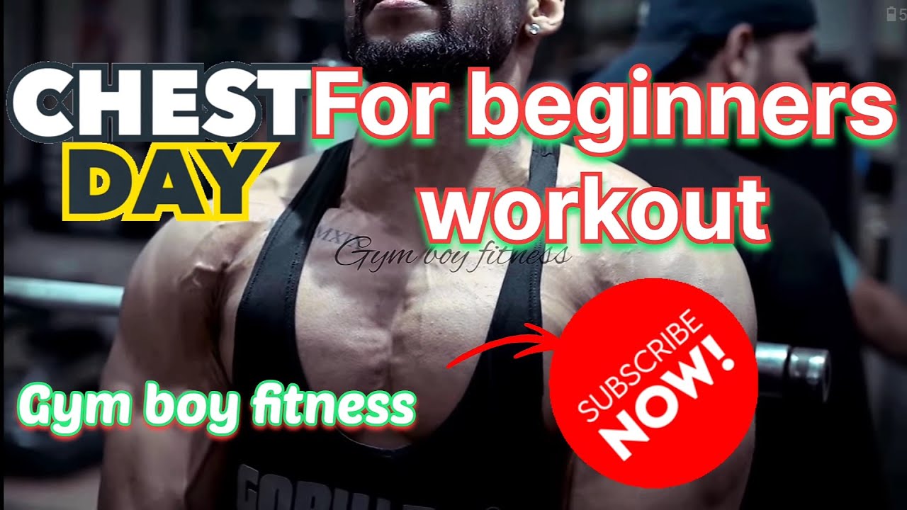 chest Workout for beginners best exercise - YouTube