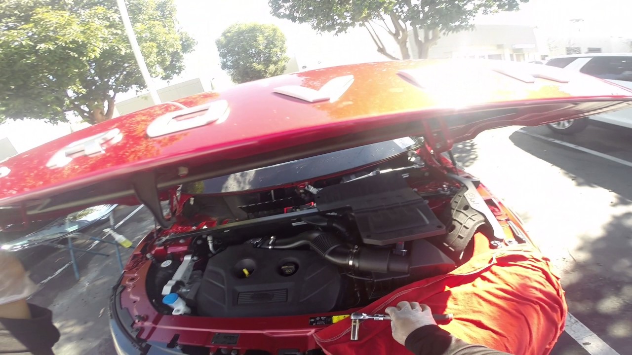 2017 land rover evoque windshield removal pt 1 YouTube