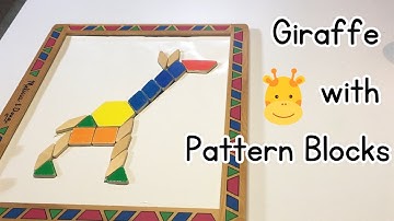Learn Colours and Shapes with Giraffe Blocks - Educational Video for Kids - Pretend Learn Play