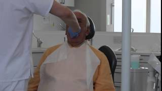 Removal of complete denture definitive impression with suction by Finlay Sutton