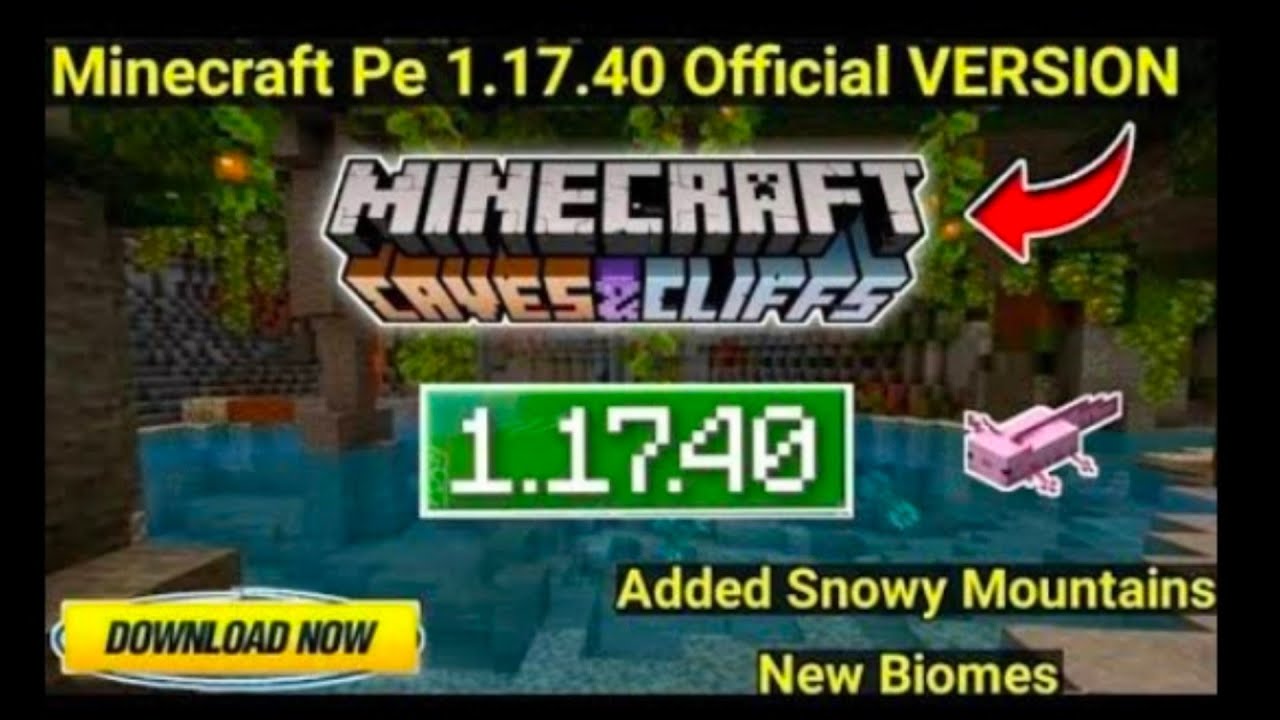 minecraft apk 1.17.40 download - YouTube