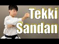 Tekki Sandan Tutorial! Shotokan Kata