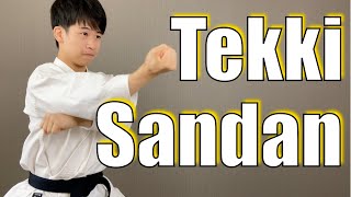 Tekki Sandan Tutorial! Shotokan Kata screenshot 3
