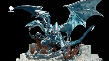 Unleashing the Ultimate Blue-Eyes White Dragon in a Sacred Temple! 🏯🐉✨