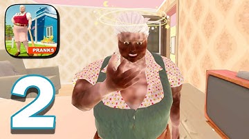 Bad Granny Prank 3D Gameplay Walkthrough Part 2 || Level 4 to 7 ||