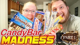 Candy Bar Madness Part 1 | Taste Test Tournament