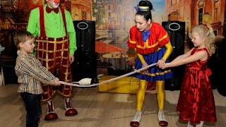 Цирковые клоуны Алекс и Джули на детский праздник Цирковые клоуны Алекс и Джули на детский праздник