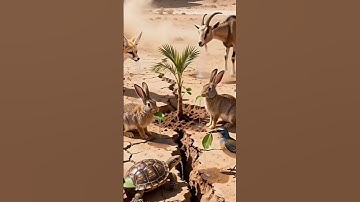 De kameel en de dadelpit 😭 #ai #boom #planten #water