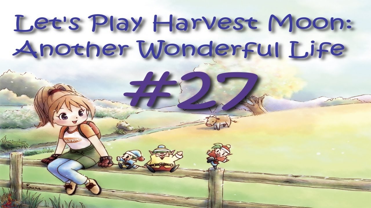 Let's Play Harvest Moon: Another Wonderful Life Part 27 - New moo on the way!