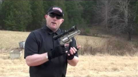 How to Grip a Large-Caliber Handgun