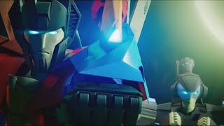 Transformers Earthspark: Terrans, Starscream, Skywarp, and Novastorm vs. The Dweller