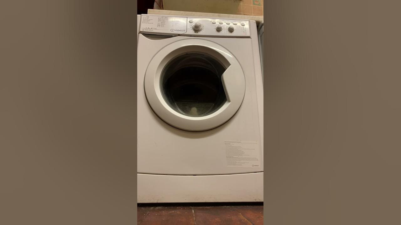 Indesit IWC71252 daily quick wash washing machine YouTube