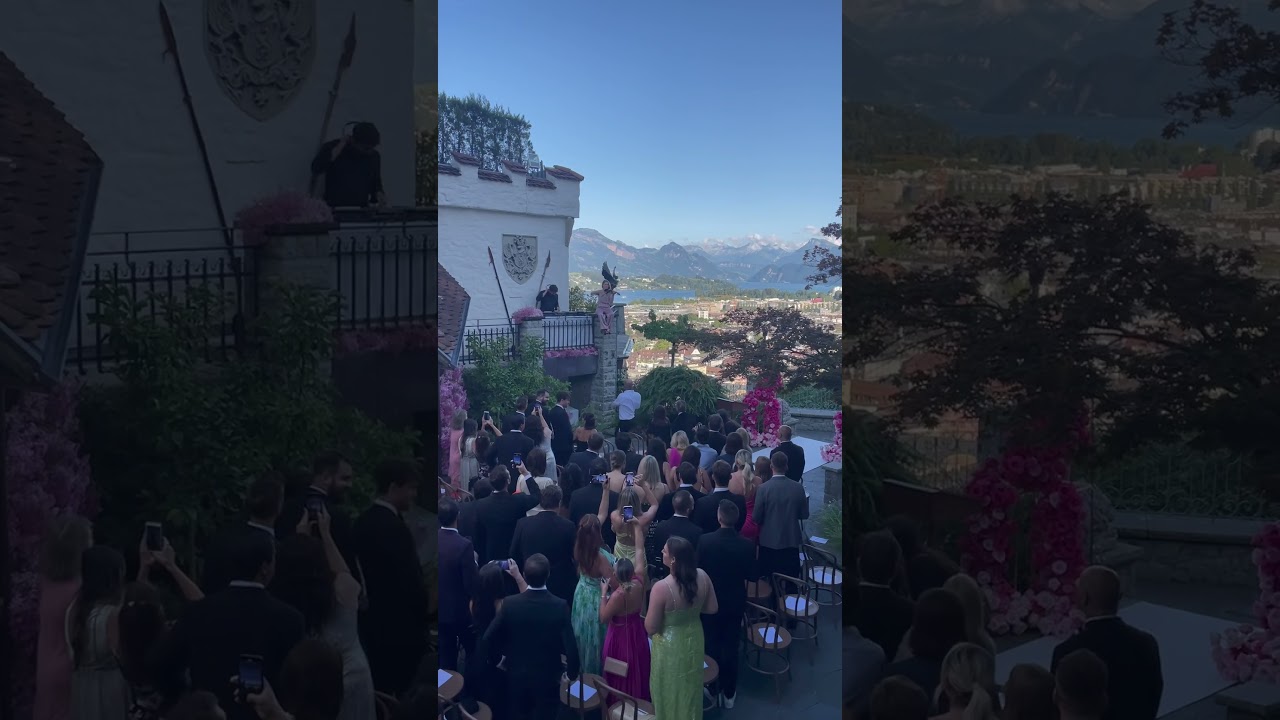 Not a normal wedding 🤩 