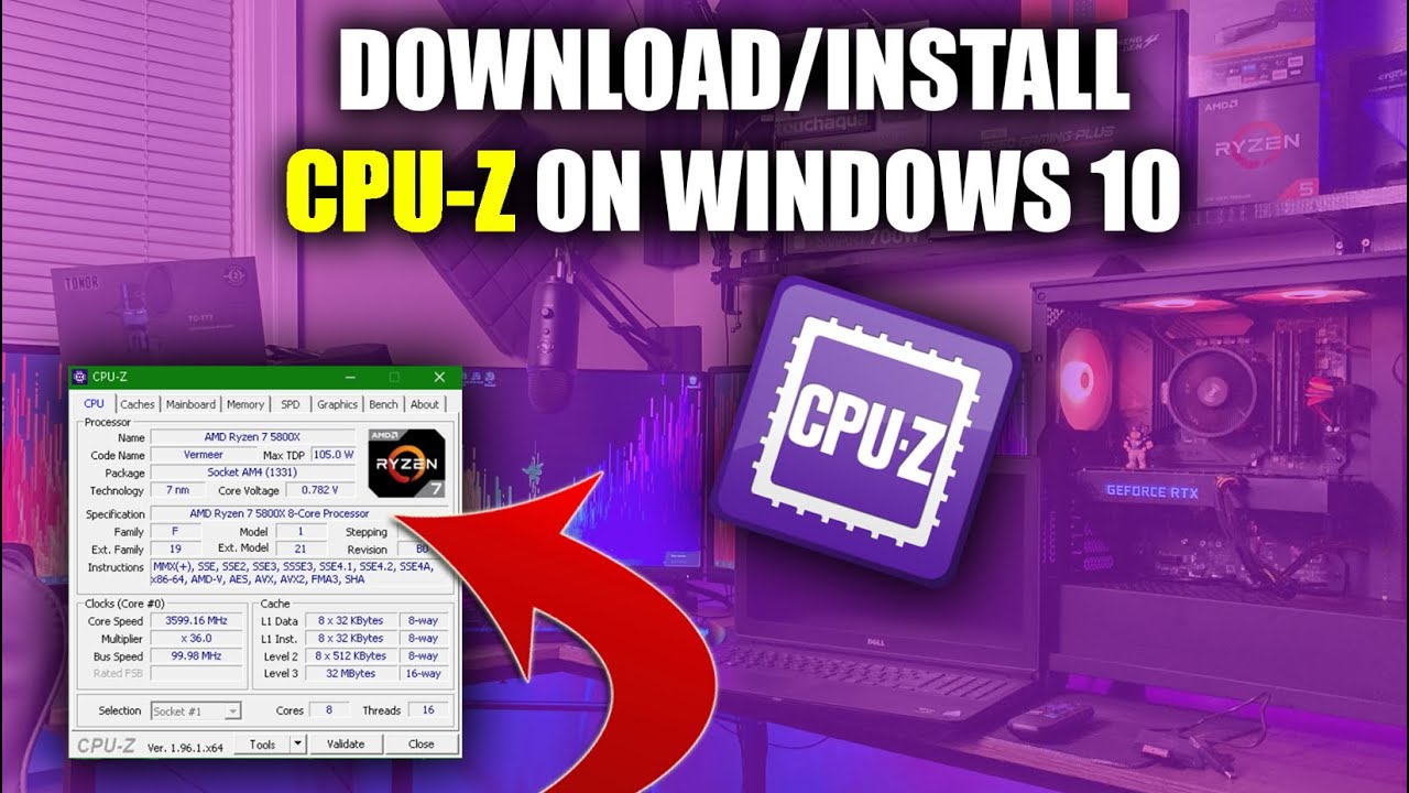 cpu z for windows 10