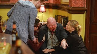 EastEnders - Phil Mitchell Coughs Up Blood (28th January 2016 Part 2)