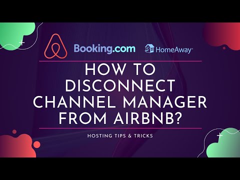 How To Disconnect Channel Manager From Airbnb | Hosting Tips