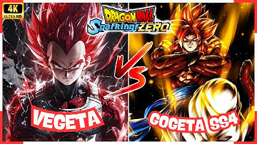 VEGETA VS GOGETA (SS4) - DRAGON BALL SPARKING ZERO - 4K 60FPS
