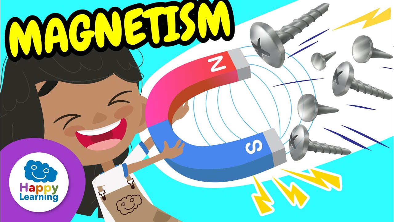 🧲 MAGNETISM: What It Is and How It Works | Educational Videos for Children | @HappyLearningENG