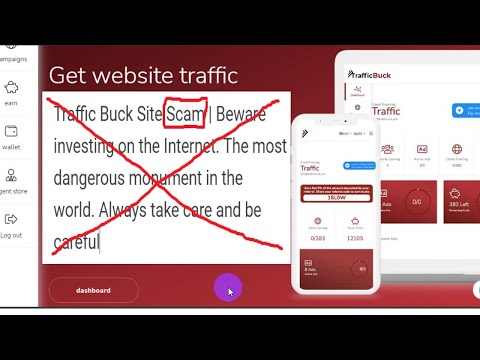 Traffic Buck site scam | Beware investing on the Internet. The most dangerous monument in the world
