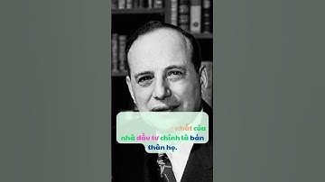 5 CÂU NÓI NỔI TIẾNG CỦA BENJAMIN GRAHAM