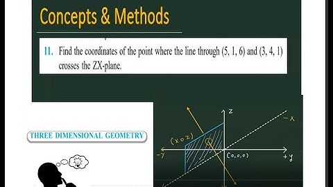 Find the coordinates of the point where the line through (5,1,6) and (3,4,1) crosses the ZX plane